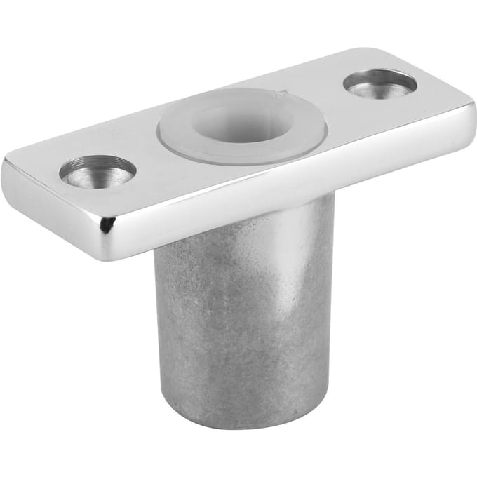 Support de douille de verrouillage de rame à montage supérieur T?Support profilé en acier inoxydable 316 pour yacht white
