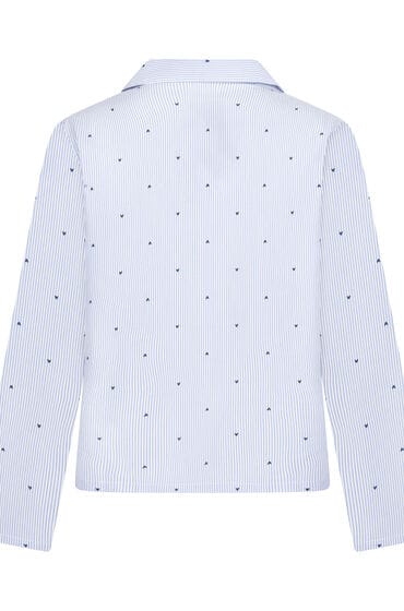 Hunkemöller Jacket Cotton Blauw