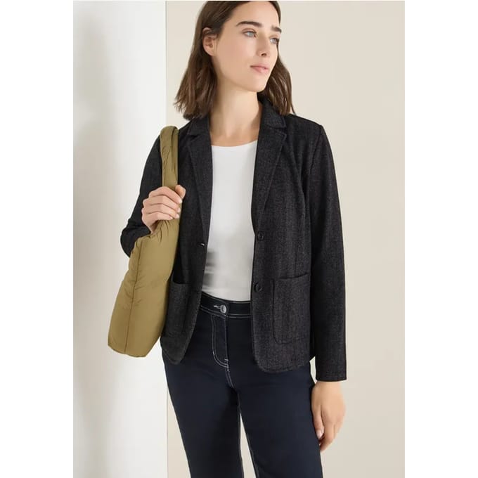 Blazer voor dames Cecil Herringbone