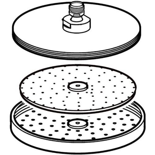 Hansarain overhead shower art. 59912432 bei MEGABAD