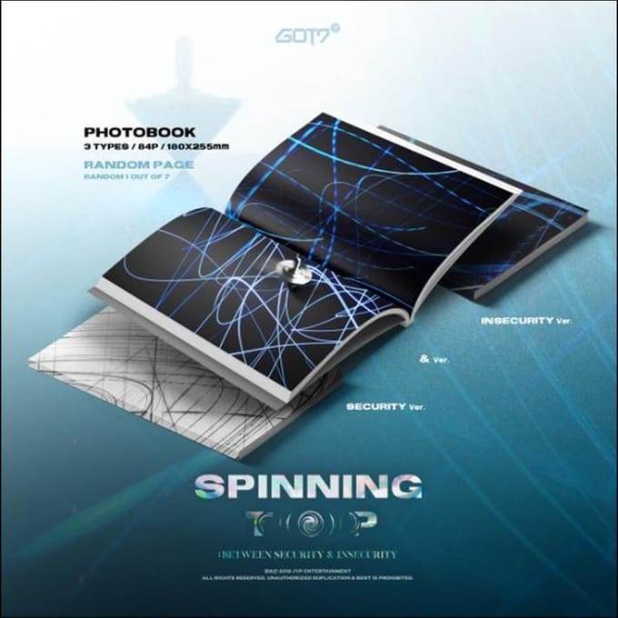 GOT7 Album [SPINNING TOP] 1EA blue
