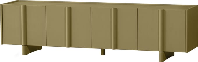 WOOOD Basu Tv-Meubel - Grenen - Moss - 53x200x46
