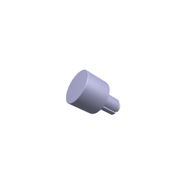AEG knop, index, zwart, 140252183052