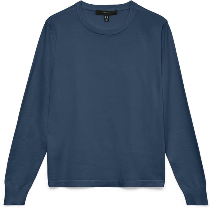 VERO MODA - VMSILJE LS O-NECK PULLOVER NOOS - Dames - Gebreide truien