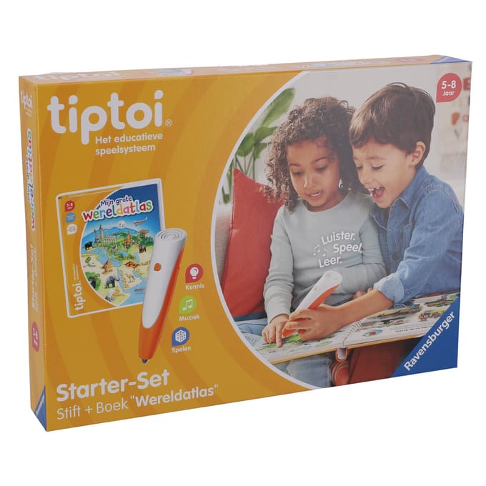 tiptoi Starter Set Wereldatlas - Interactief voor 5-8 jaar - Educatief