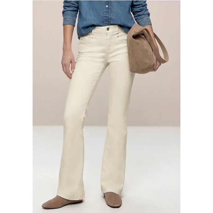 Street One - A380807 - Style Blaire Bootcut,hw,ecru