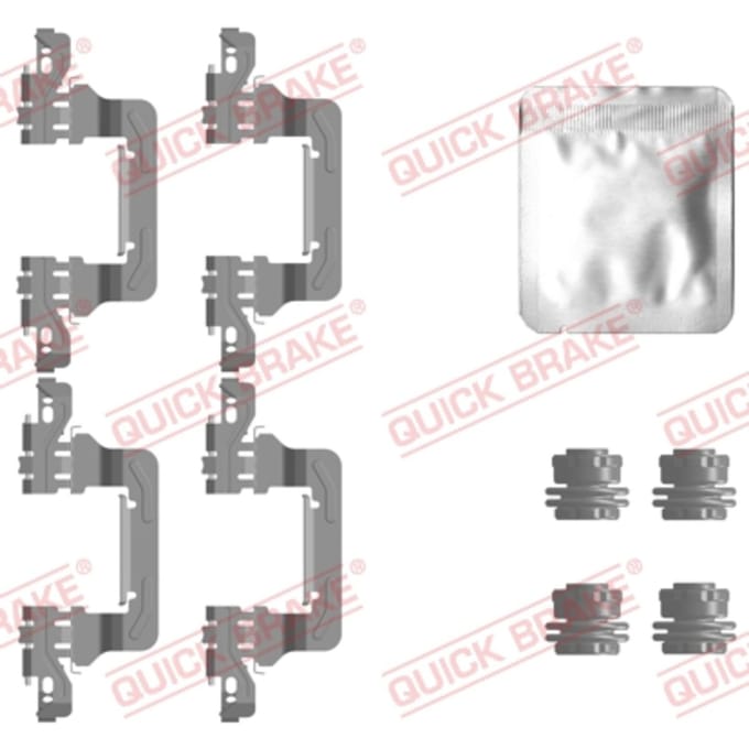 Toebehorenset, schijfremblok QUICK BRAKE 109-0130