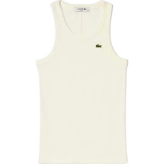 Slim fit Tank Top van puur katoen