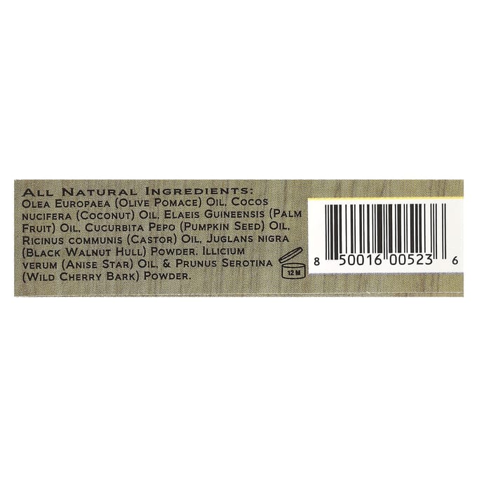 Handgemaakte Zeep, Fisherman's Licorice, 1 stuk gray