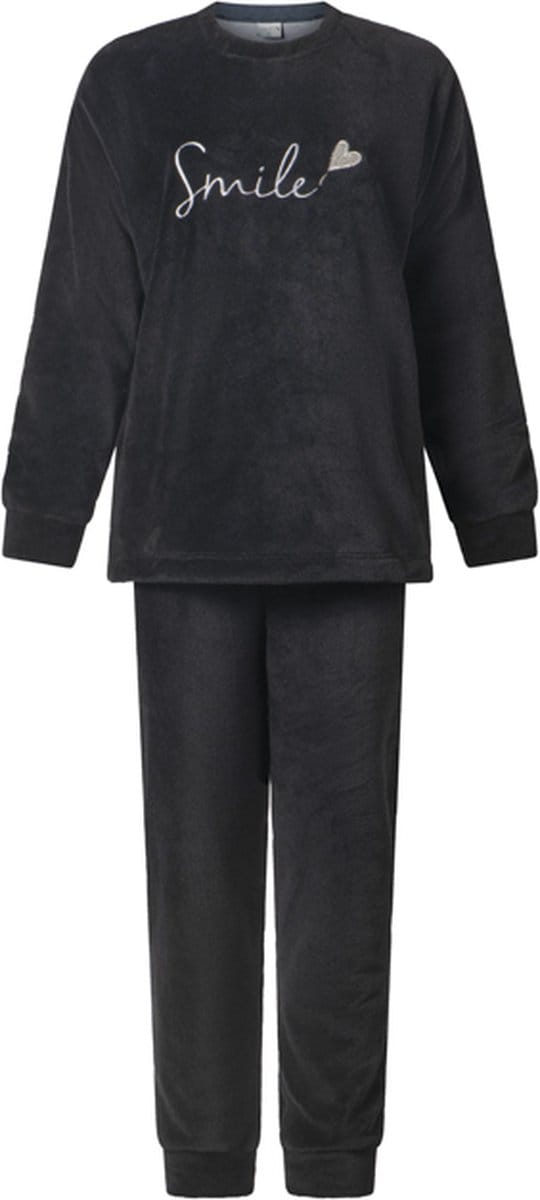 Lunatex - Dames Huispak - Pyjama - Zwart - Maat L