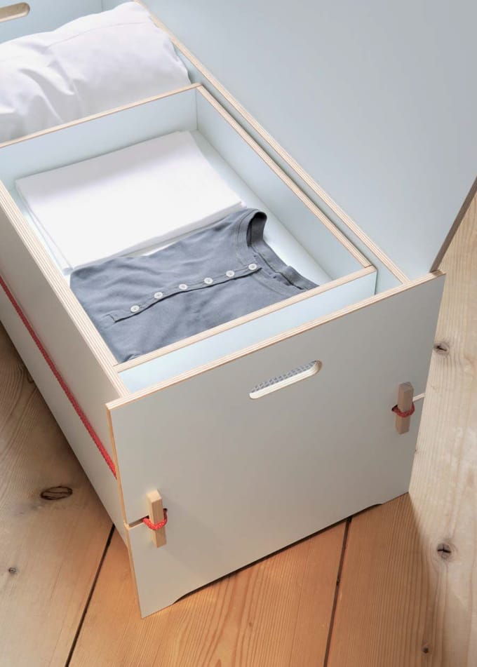 Moormann - Trude kist - wit (MDF) - S