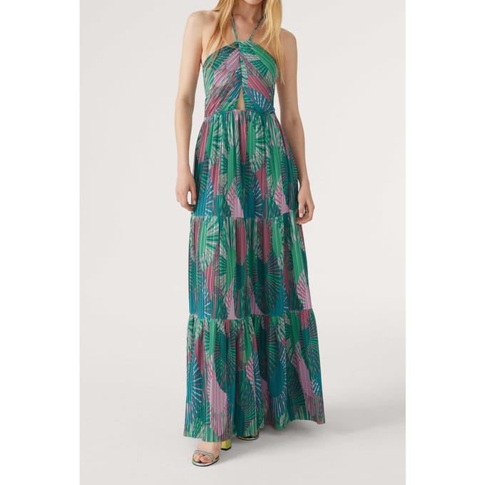 BA&SH Robe Nastasia Vert Taglia: S | Maxi abiti Outlet | Donna