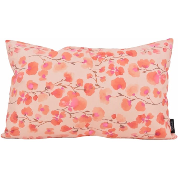 NOVÉE Sierkussen mae bloom roze outdoor | 30 x 50 cm | katoen