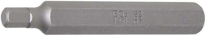 BGS bitlengte 75 mm aandrijving externe zeskant 10 mm (3/8")...