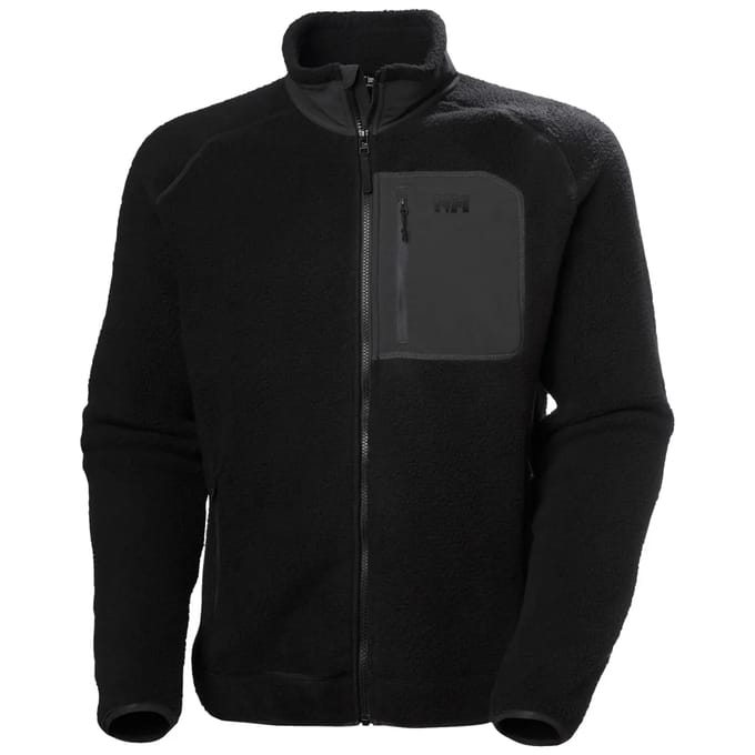 Helly Hansen Panorama Pile Block, fleecejack, heren, zwart