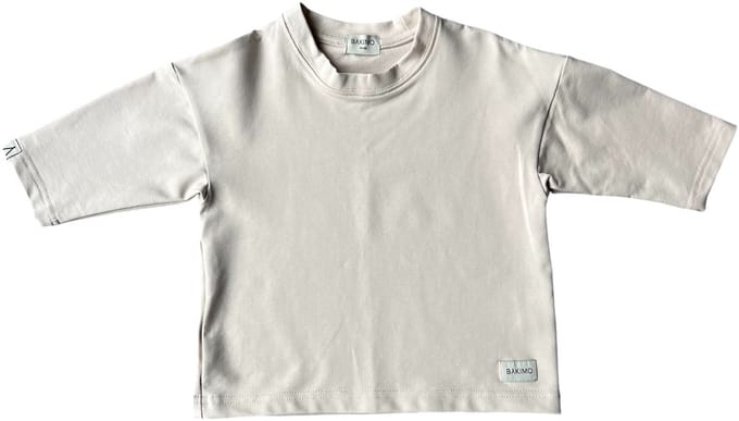 BAKIMO Oversized Longsleeve Sand 74/80