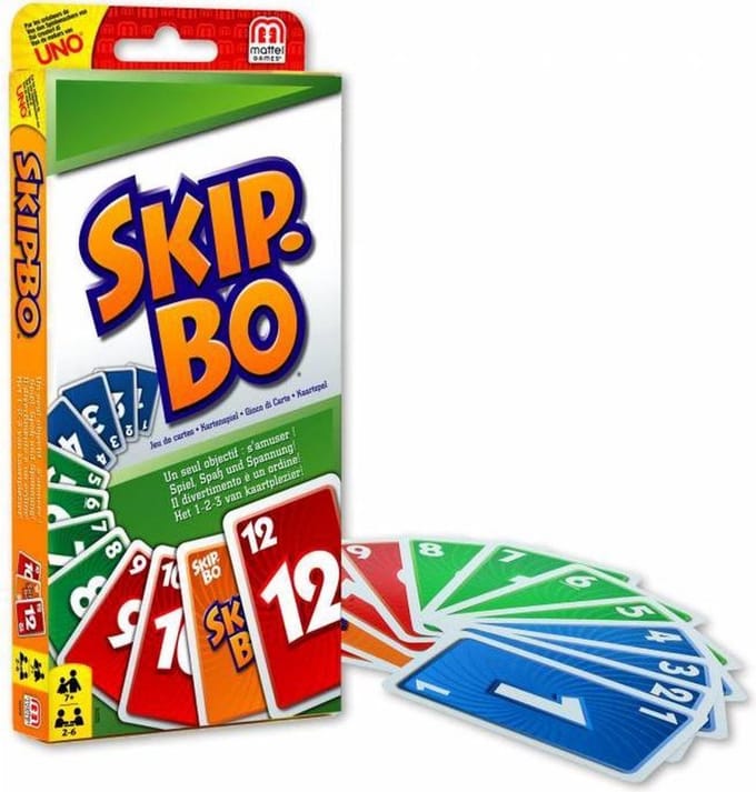 Mattel Games - Skip-Bo Kaartspel