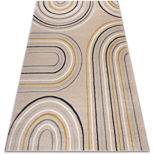 Kleden Rugsx KIDDO tapijt 6107 crème / wit, geometrisch 80x150 cm