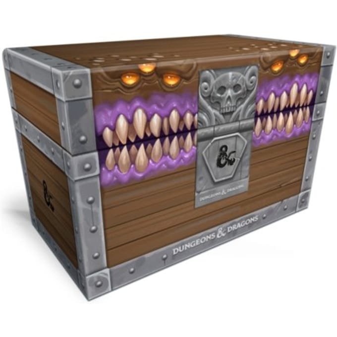 Official Dungeons & Dragons Licensed: Mimic Treasure Chest N - Dungeons & Dragons - Official Dungeons & Dragons Lice