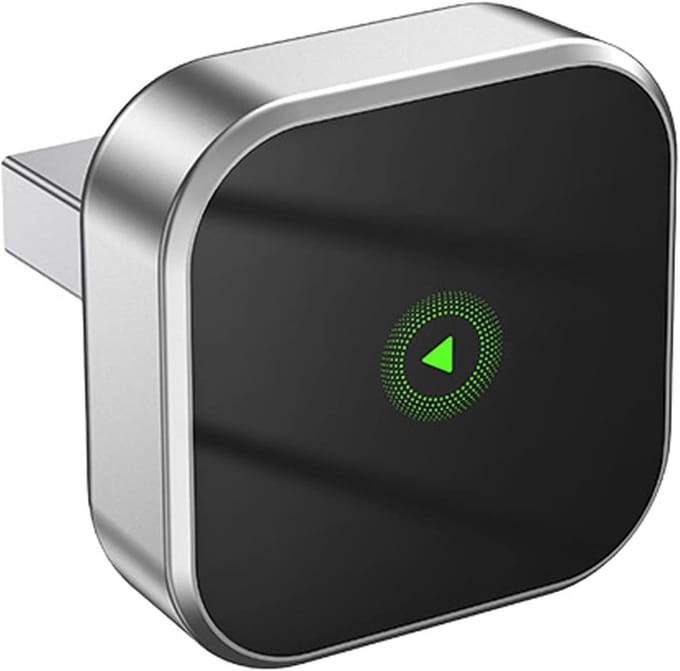 Draadloze Autoadapter - Auto Converter - Muziek Streamen - Plug & Play - Compact Ontwerp - Zwart
