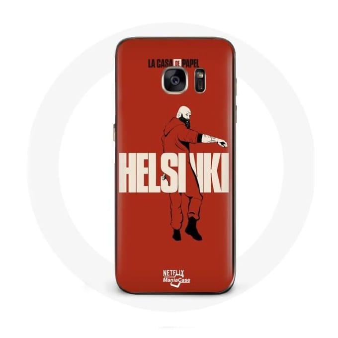 Hoesje voor Samsung Galaxy S7 Edge La Casa De Papel Helsinki