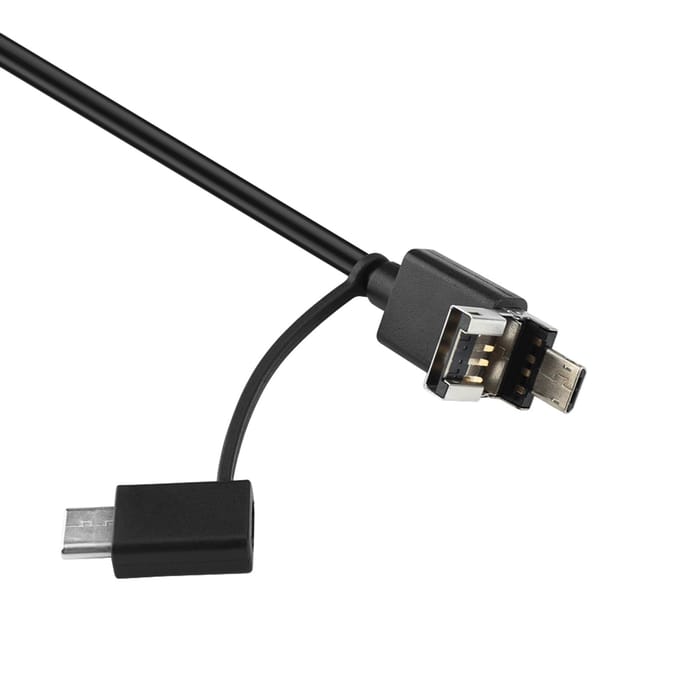 1 stuks 20 meter 5,5 mm USB Endoscoop met 720P Waterdichte Camera voor Pijp Auto Inspectie zwart