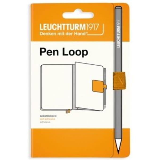 Pen loop zelfklevende pennenlus, kleur rising sun