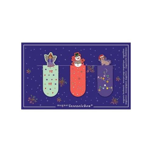 Magnetische Boekenlegger Winterse Kerst - Boekenlegger