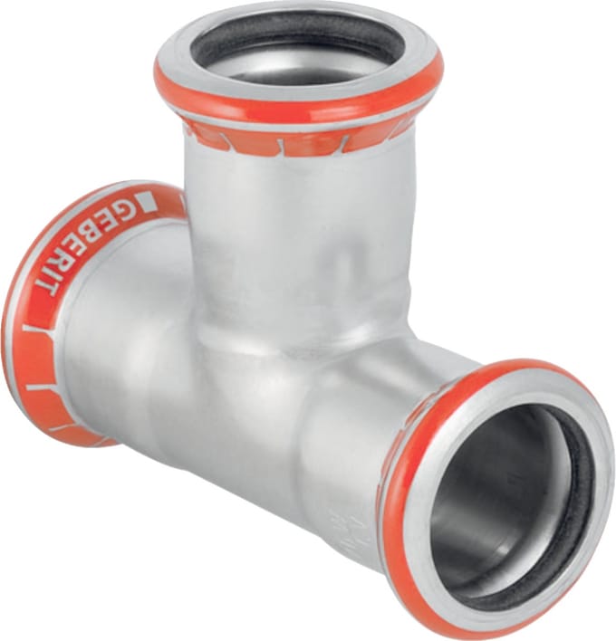 Mapress Persfitting met 3 aansluitingen