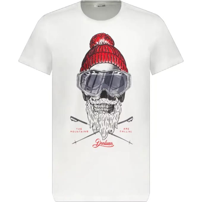 DEELUXE Katoenen jersey T-shirt met ronde hals S