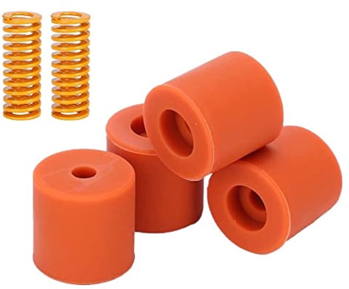 Siliconen Dempers voor 3D-printer - Set van 4 Stuks, verwarmingsbed en nivelleringszuil
