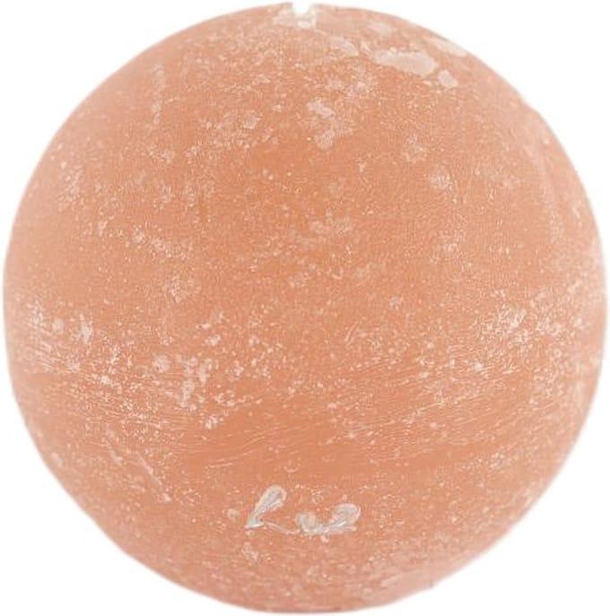 Rasteli Luz Your Senses Kaars- Bolkaars Peach Nougat D 10 cm