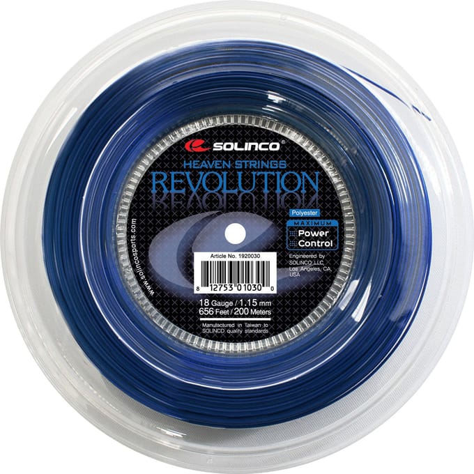 Solinco Revolution Rol Snaren 200m-Blauw