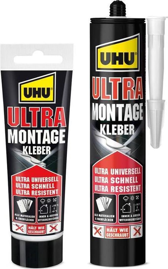 UHU Ultra montagelijm, tube van 100 g