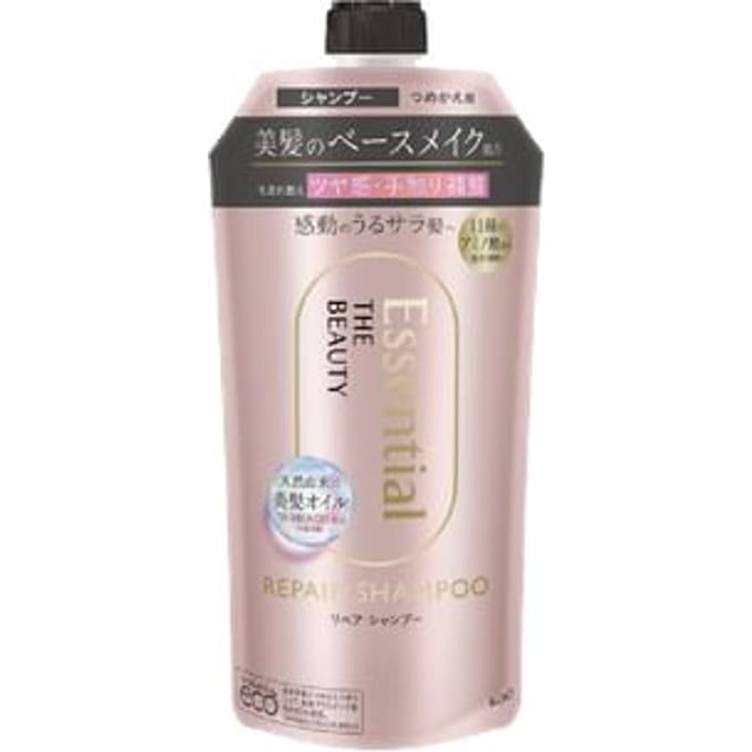 Kao - Essential The Beauty Repair Shampoo 340ml Refill