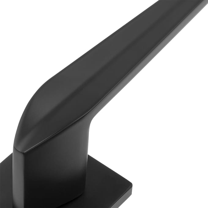 Verlano Deurkruk Mat Zwart Vierkant Rozet 6mm