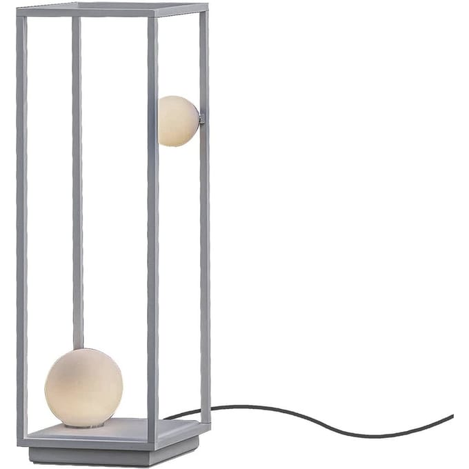 Karman Abachina LED vloerlamp 2-lamps wit 70cm