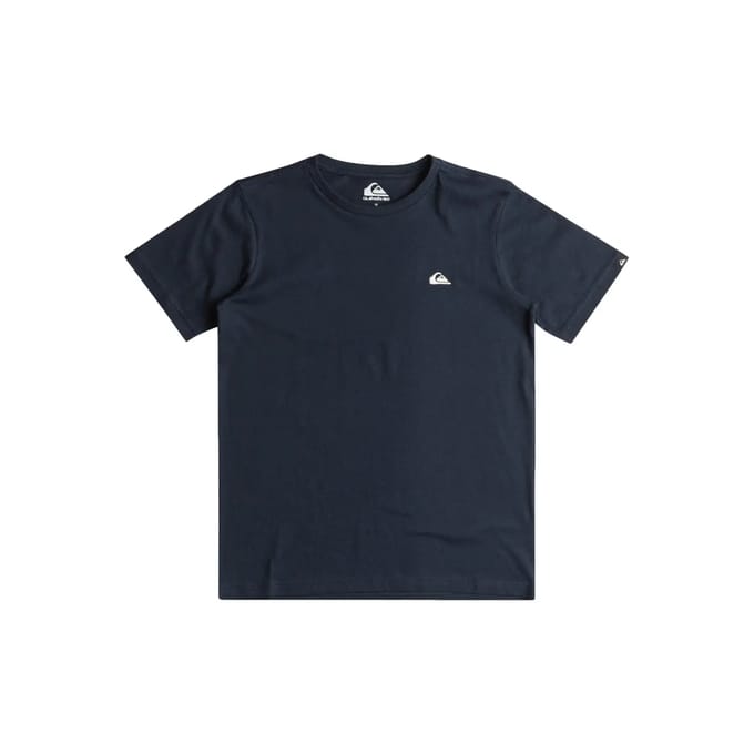 Quiksilver Basic Screen T-shirt Met Korte Mouwen Blauw 8 Years Jongens