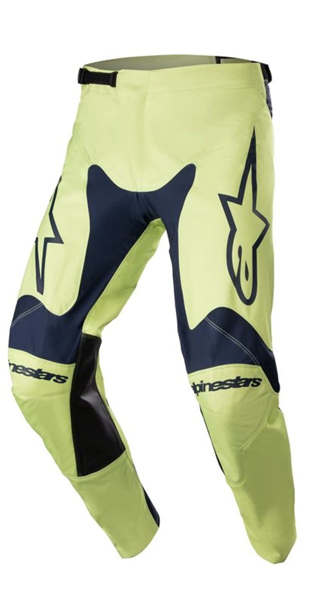 Alpinestars Racer Hoen Night Navy Fluorite Green Broek - Maat 30 - Broek