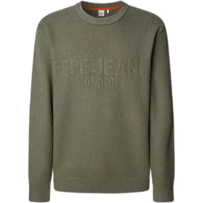 regular fit gebreide trui viscose-katoenmengsel model 'PHINEAS'