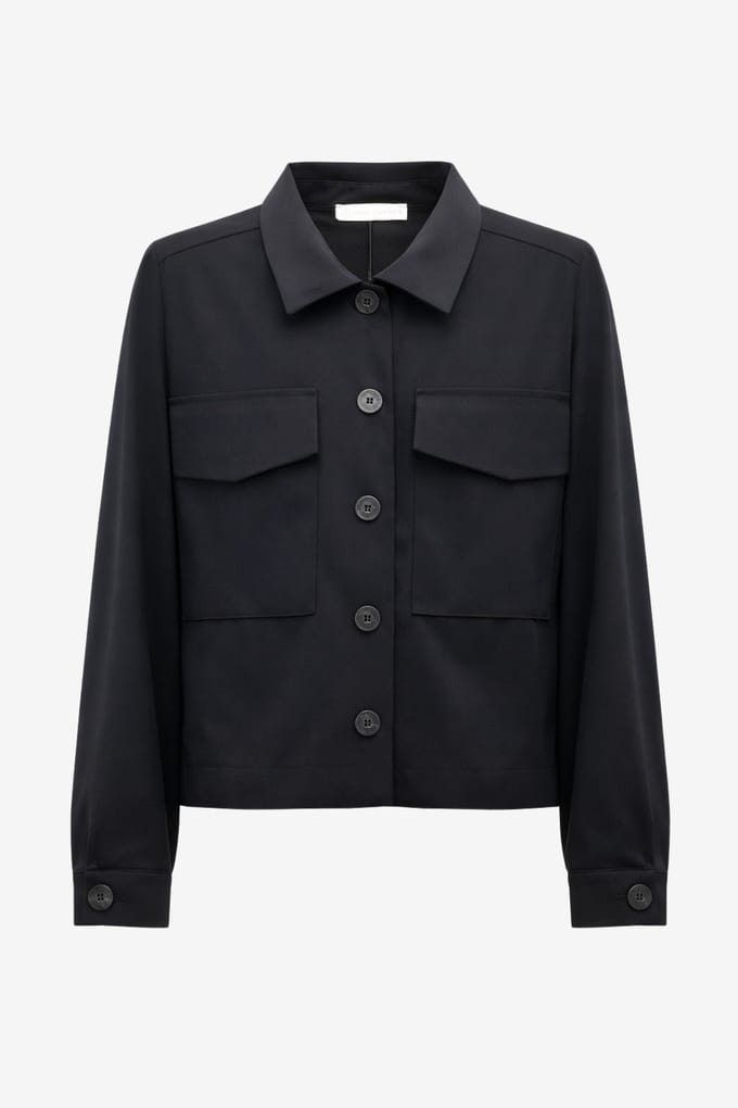 Ermanno jacket technical jersey | Black - Black / M