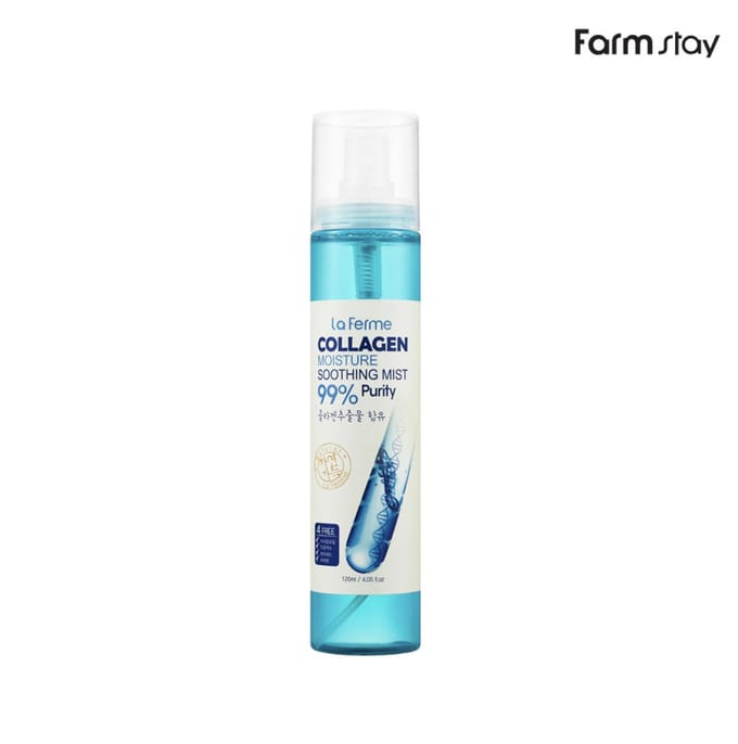 BOERDERIJVERBLIJF La Ferme Collageen Vocht Kalmerende Mist 120ml (3 opties) #1pcs white