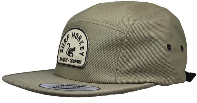 5-panel pet - platte klep - Jockey / Volwassenen / One size (beige)