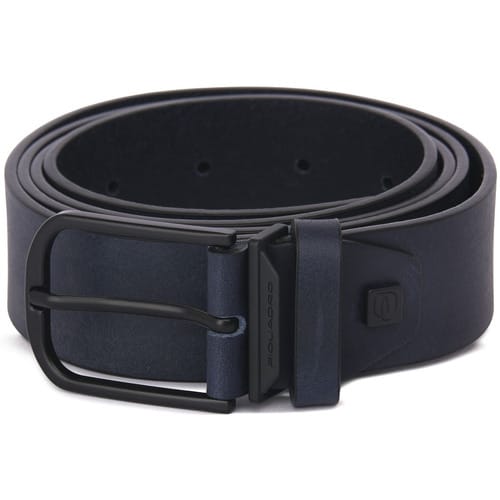 Riem Piquadro BLU CINTURA FIBBIA ARDIGLIONE