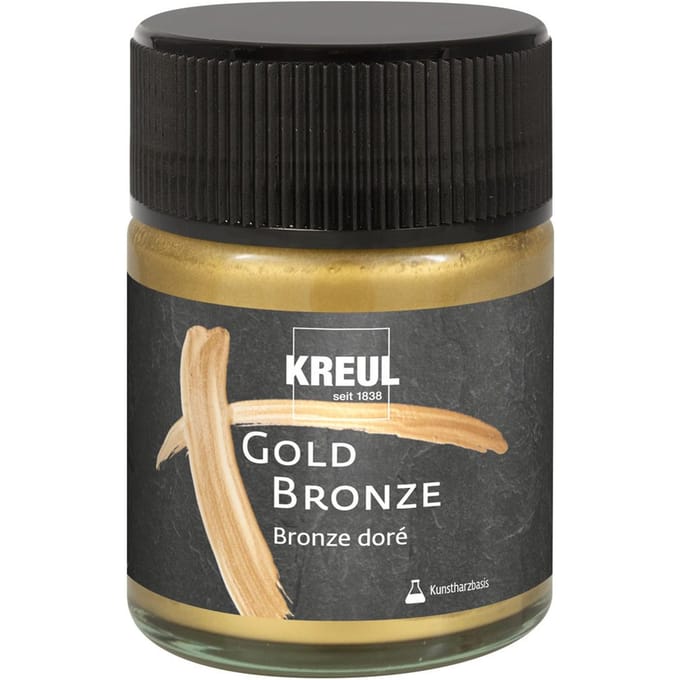 Goudbrons Verfpotje, 50 ml