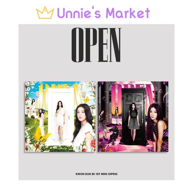 Kwon Eunbi(IZ ONE) [Open] 1e Mini Album SET ver.,No poster