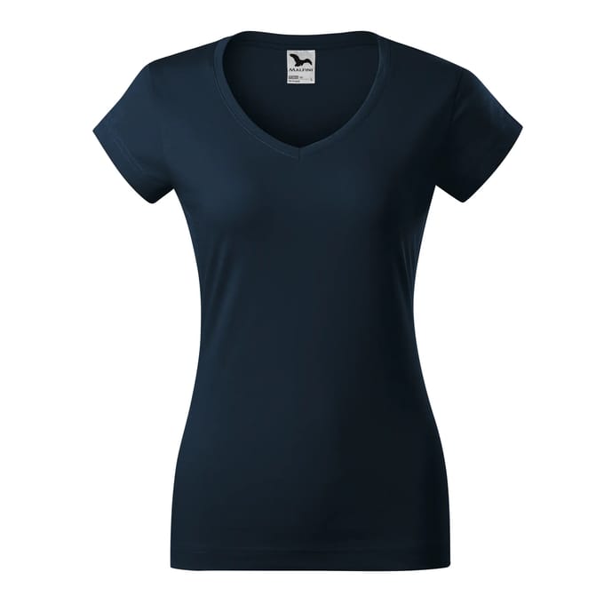 Dames-T-shirt met V-hals Malfini 162