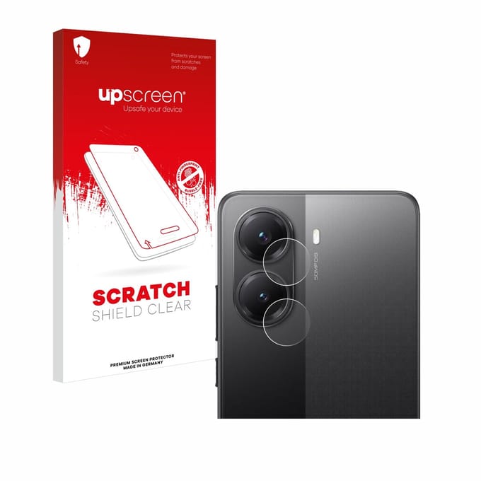 upscreen - Screenprotector voor Xiaomi Poco X7 Pro (ALLEEN Camera Lens) - Folie Beschermfolie transparant