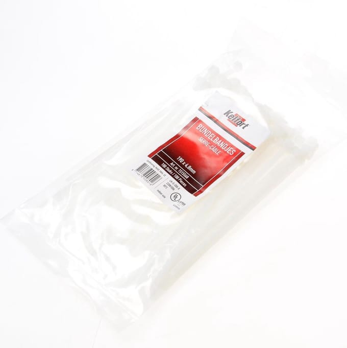 Kelfort Bundelbandje transparant 190 x 4.8mm