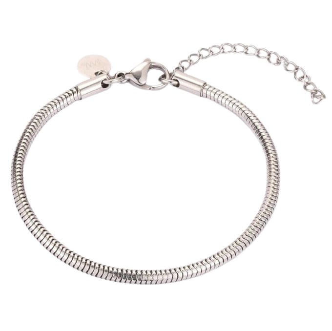 MW Snake Armband Zilver